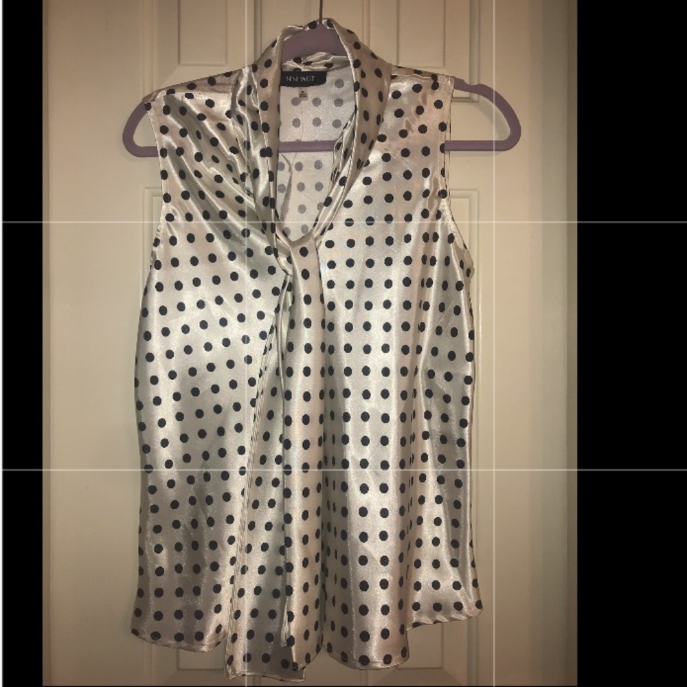 Nine West top... with tie
